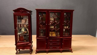 2 Sillas Miniatura Estilo Clásico