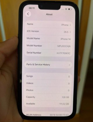 iPhone 14 128GB Negro