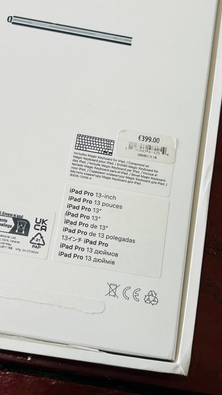 Apple Magic Keyboard per iPad Pro 13