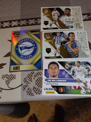 Cartas fútbol Panini LaLiga Prime