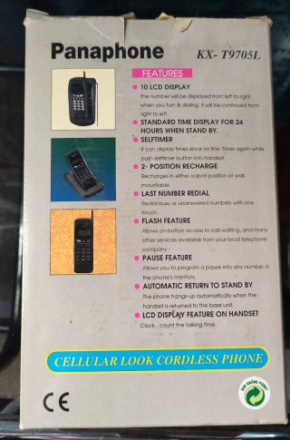 Teléfono Inalámbrico Panaphone KXT-9705L