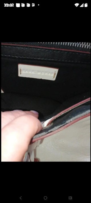 Bolso Piel Vacuno Zara Beige