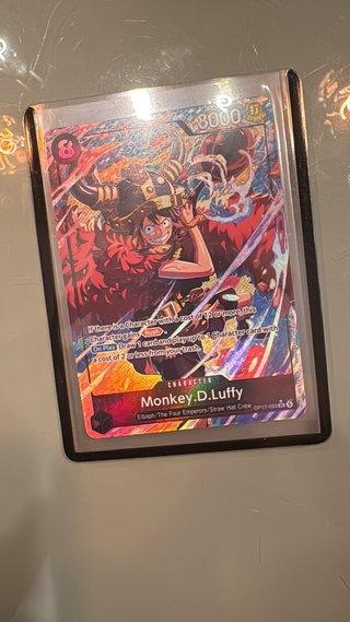 One Piece TCG Luffy SR Alter