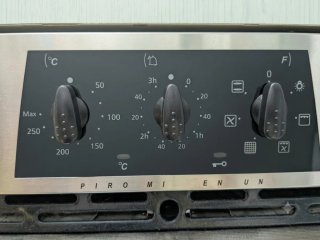 Horno eléctrico en acero inoxidable