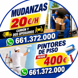 Mudanzas, Pintores de Piso, Pintura,