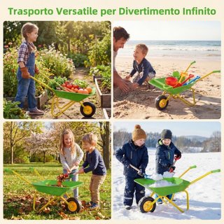 Carriola para niños y niñas de 3+ años, Equipamien