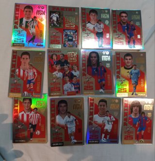 Lote cartas Megacrack 2026/27 fútbol