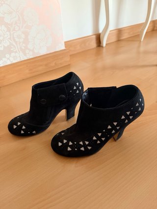 Botines Camper Piel Negros Talla 38
