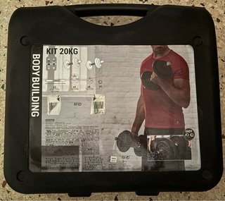 Kit Mancuernas 20kg con Maletín