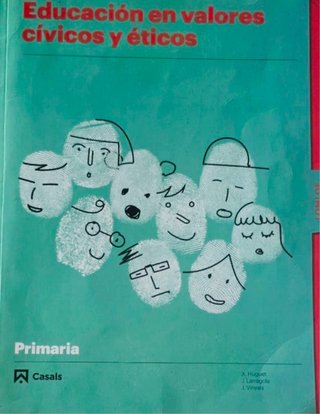 Libro Educacion en valores cívicos.... 5 primaria
