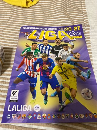 Colección Cromos La Liga Panini 2026-27