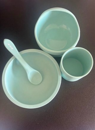 Vajilla de silicona Jane para bebé