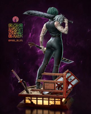 Statuetta Maki Zenin Jujutsu Kaisen