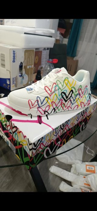 Zapatillas Skechers Corazones Multicolor