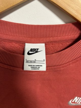Sudadera Nike Mujer Roja