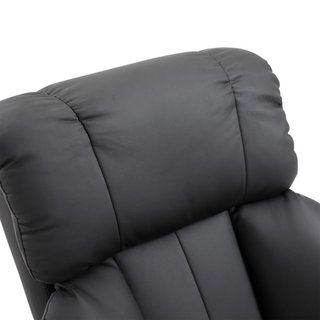 Sillón reclinable con reposapiés, sillón de masaje