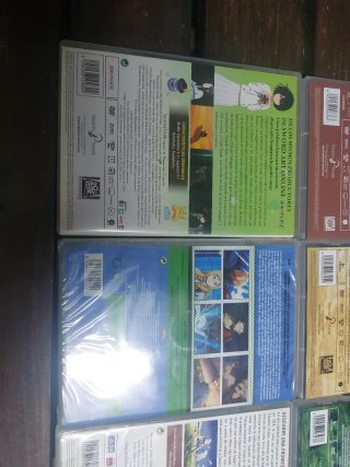 Lote 6 Películas Anime DVD (Español)