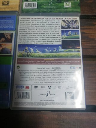 Lote 6 Películas Anime DVD (Español)