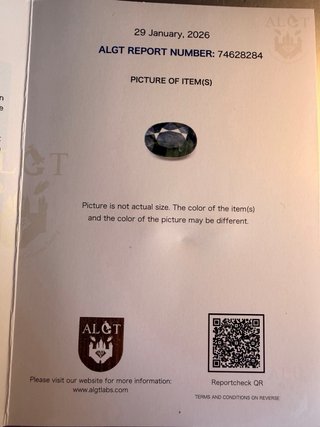 Zafiro natural El Abismo de Avalón 2,81ct