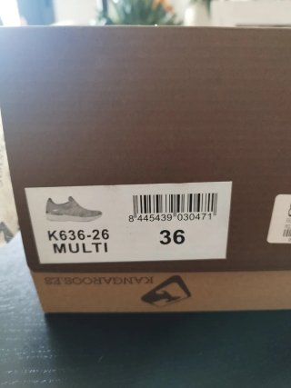 Zapatillas Kangaroos Multicolor Talla 36