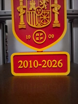Escudo España 2 Estrellas 2010-2026