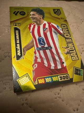 Carta Futbol Julian Alvarez Balon de Oro