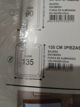 Juego de sábanas  lote 35€ 4 juegos de sabanas