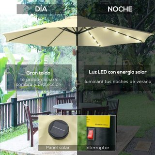 Sombrilla de jardín
