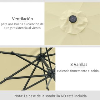 Sombrilla de jardín