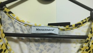 Vestido Masquenada estampado