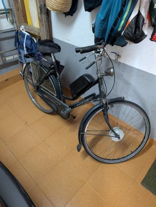 Bicicleta eléctrica Gazelle clásica