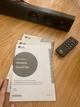 Barra Sonido LG LAS454B + Subwoofer