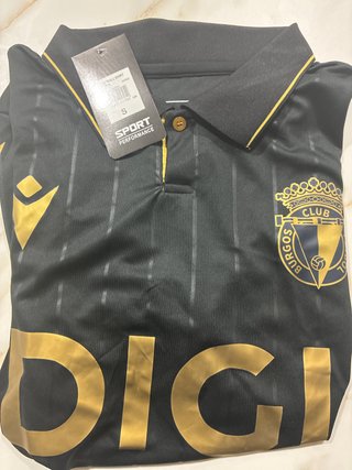 Camiseta burgos 2026 2027 Dorada Talla S