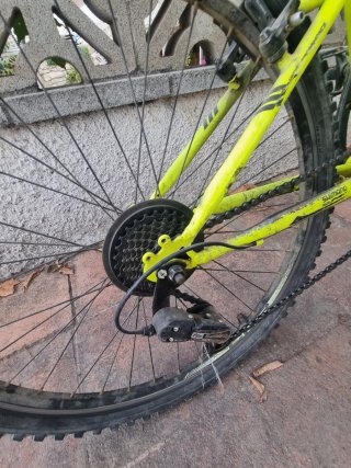 Bicicleta Verde/amarillo Flúor