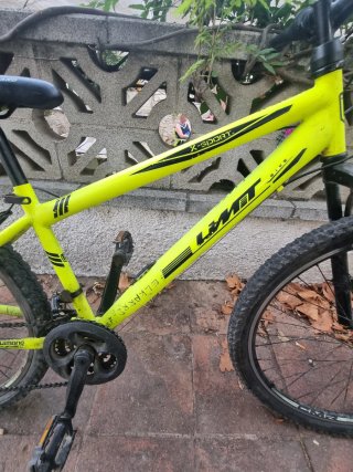 Bicicleta Verde/amarillo Flúor