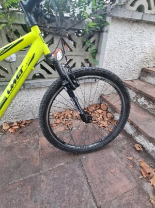 Bicicleta Verde/amarillo Flúor