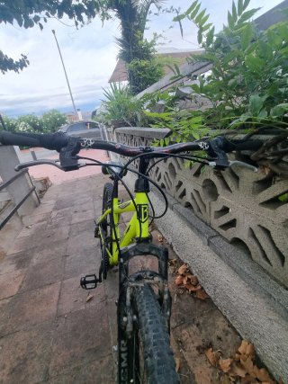 Bicicleta Verde/amarillo Flúor