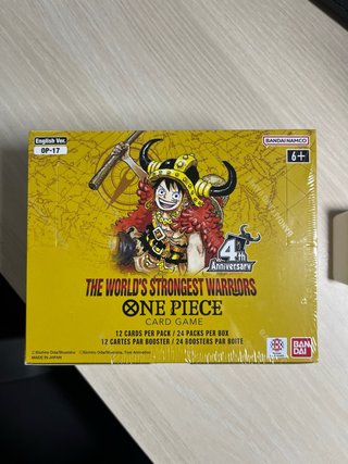 One Piece OP-17 Booster Box