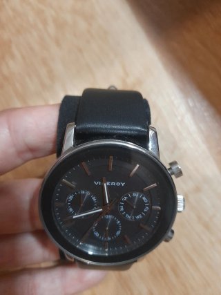 Reloj Viceroy Hombre Negro/Plata