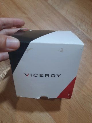 Reloj Viceroy Hombre Negro/Plata