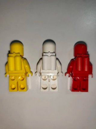 Blister 3 Minifigure Lego Spaceman