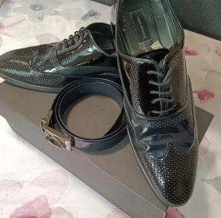 Ramon Sanjurjo, Zapatos y cinturón