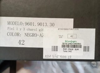 Ramon Sanjurjo, Zapatos y cinturón