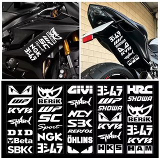 Pegatinas kit vinilos para moto coche