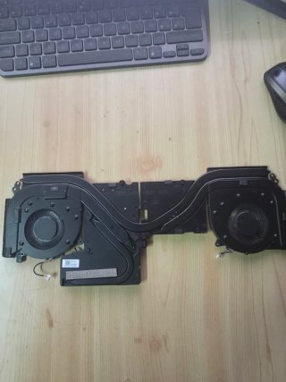 Disipador Lenovo Legion 5 gen 6 15ACH6H ventilador