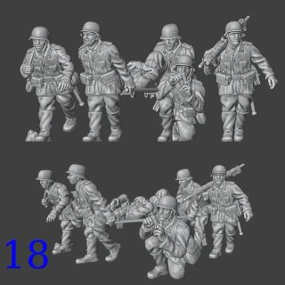 18. Medical Team 1/72-1/56 (28mm)