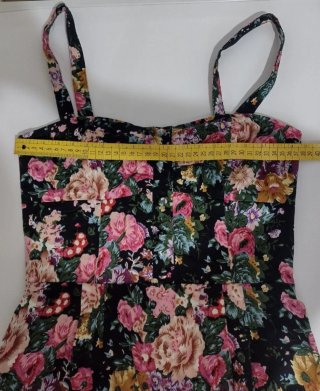 Vestido talla S Mango flores