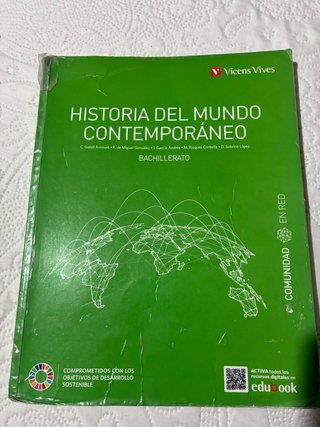 Historia del mundo contemporáneo 1 Bachillerato