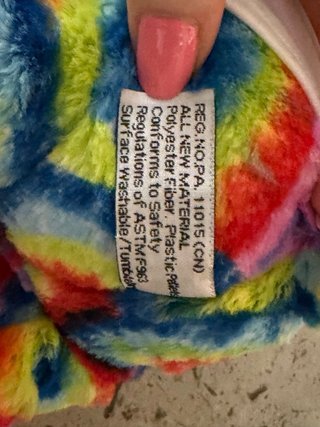 Peluche Oso Tie Dye Virginia Paz