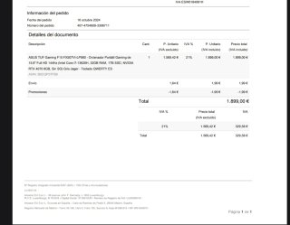 ASUS TUF GAMING F15 FX507VI  RTX4070 32RAM